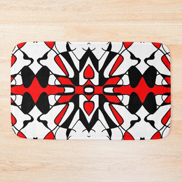 Item preview, black, white and red pattern... designed and sold by Harryucksche.