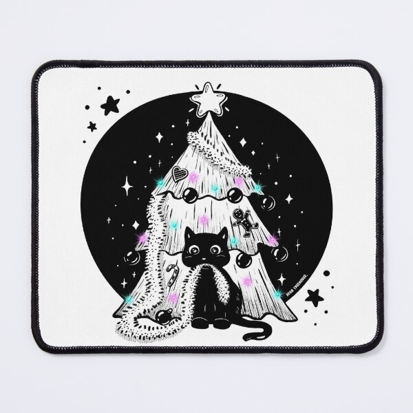 Artikelvorschau, Miauende Weihnachten entworfen und verkauft von -DearTreehouse-.