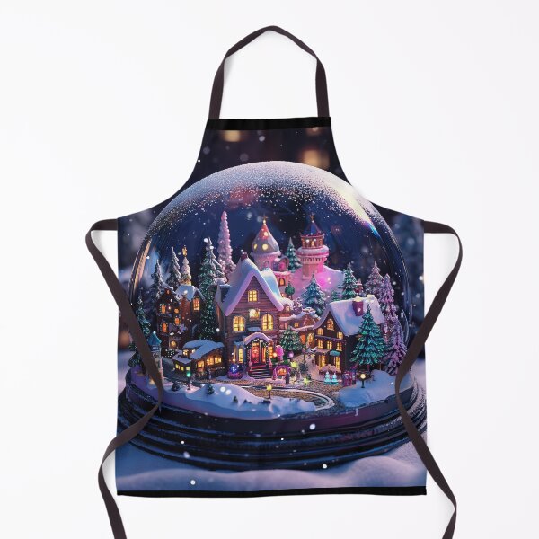 Item preview, Christmas Village Snowglobe designed and sold by MdMathias.
