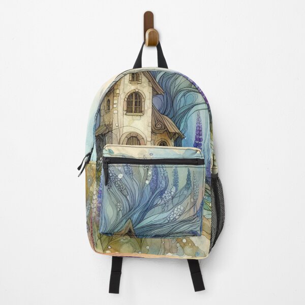 Item preview, Whimsical Cottage by Watercolor designed and sold by Beyondnote-Art.