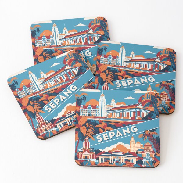 Item preview, Sepang Hill Malaysia Vintage Travel Tourism designed and sold by TravelersGems.