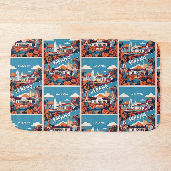 Item preview, Sepang Hill Malaysia Vintage Travel Tourism designed and sold by TravelersGems.
