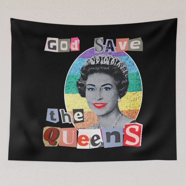 Item preview, God Save the Queens designed and sold by DesignCollectiv.