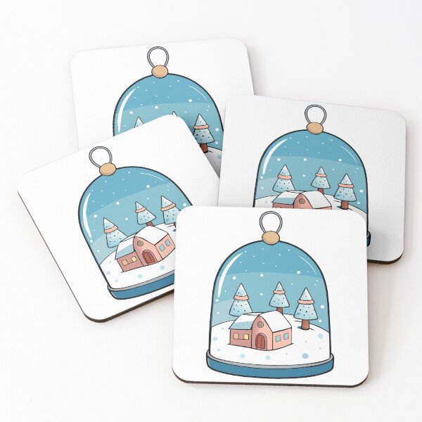 Item preview, Snowy Village in a Bell Jar designed and sold by omerfdln34.
