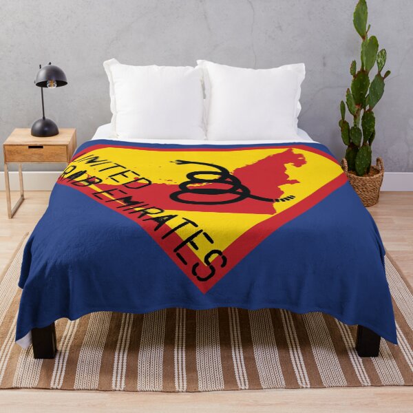 Item preview, UNITED ARAB EMIRATES Spell Out - Freedom Is The Superpower - Modern Gadsden Snake Flag - Dont Tread On Me SUPERHERO design designed and sold by pelagio.