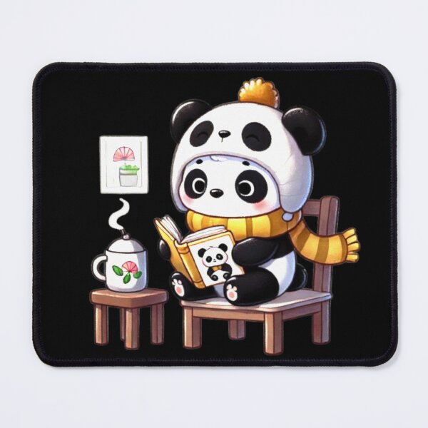 Item preview, All the Cool Kids are Reading, Book Panda Lovers designed and sold by Creat-Des.