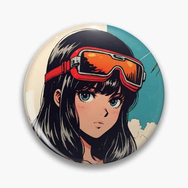 Item preview, Dakar Senegal Retro Anime Girl 80s Vintage Travel designed and sold by Retro-Anime9.