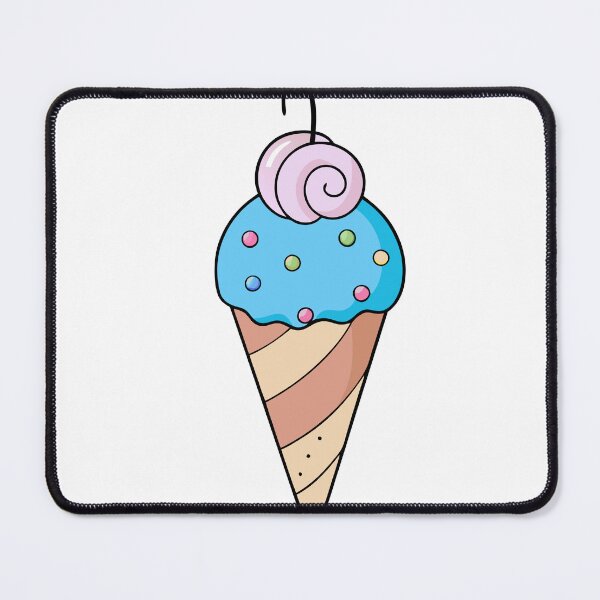 Item preview, Pastel Felt Ice Cream Ornament designed and sold by omerfdln34.
