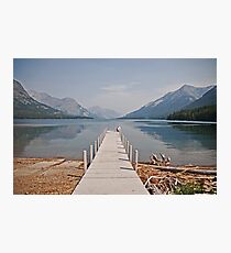 Walk into Waterton Lake Photographic Print