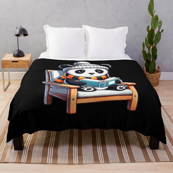 Item preview, All the Cool Kids are Reading, Book Panda Lovers  designed and sold by Creat-Des.