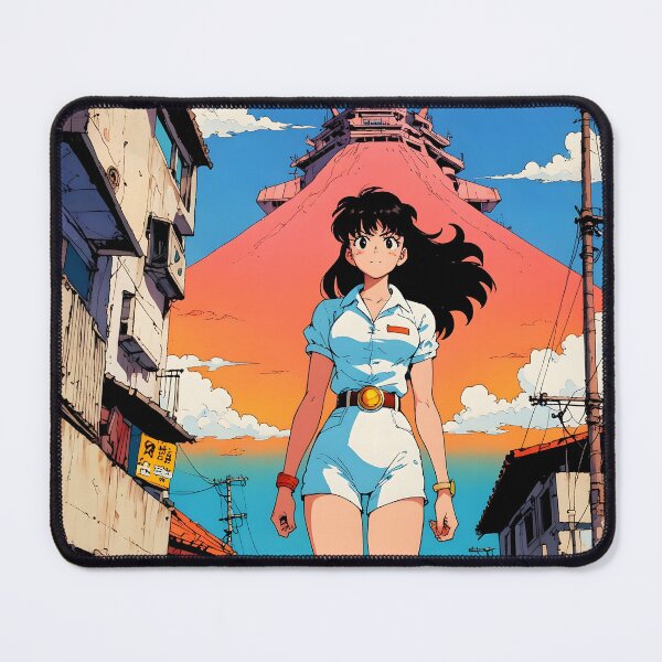 Item preview, Sierra Leone Africa Retro Anime Girl 80s Vintage Travel designed and sold by Retro-Anime9.