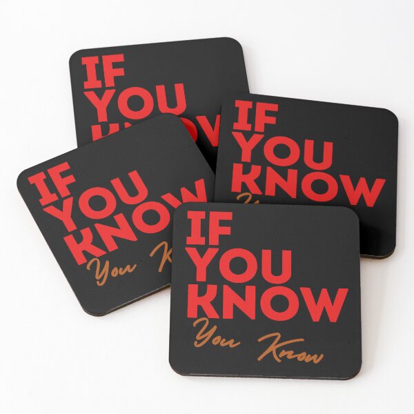 Item preview, If You Know - You Know - Red designed and sold by Eranthe Bernardo.