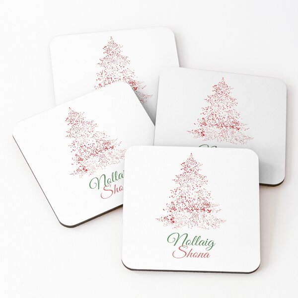 Item preview, Nollaig Shona (Red) - Merry Christmas in Irish designed and sold by MelterSkelter.