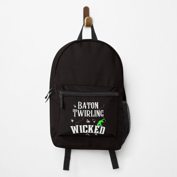 Item preview, Baton Twirling is Wicked! | Baton Twirling Design | Green White Witchy Baton designed and sold by Peppermintmama.