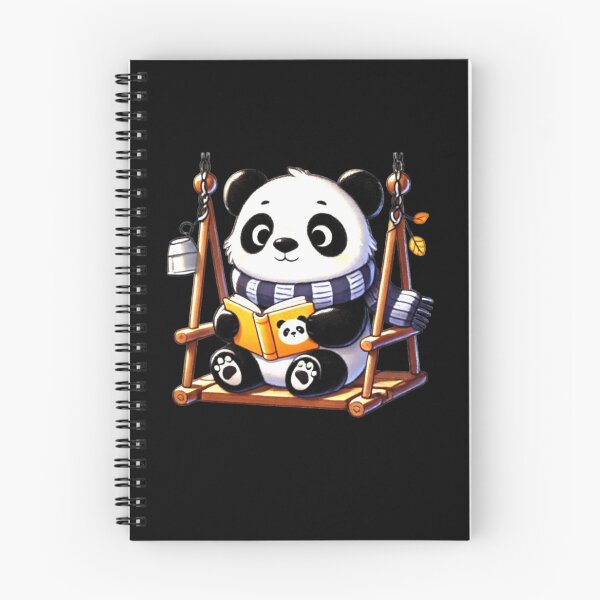 Item preview, All the Cool Kids are Reading, Book Panda Lovers  designed and sold by Creat-Des.