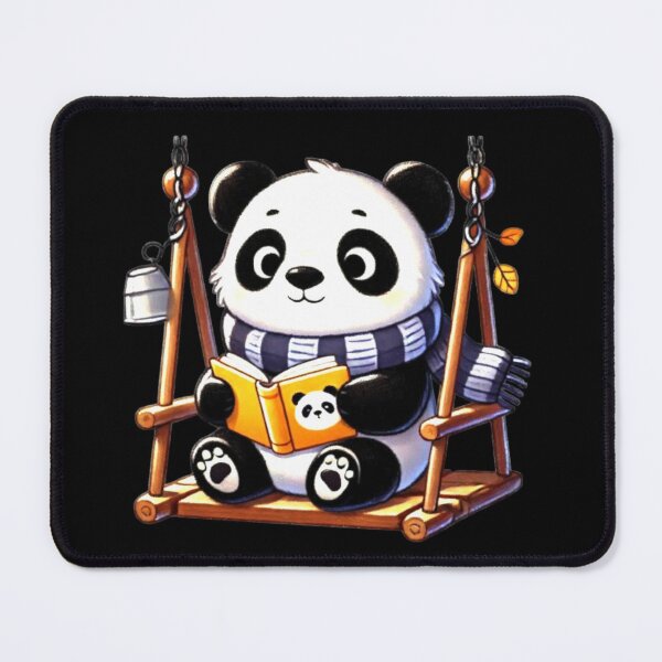 Item preview, All the Cool Kids are Reading, Book Panda Lovers designed and sold by Creat-Des.