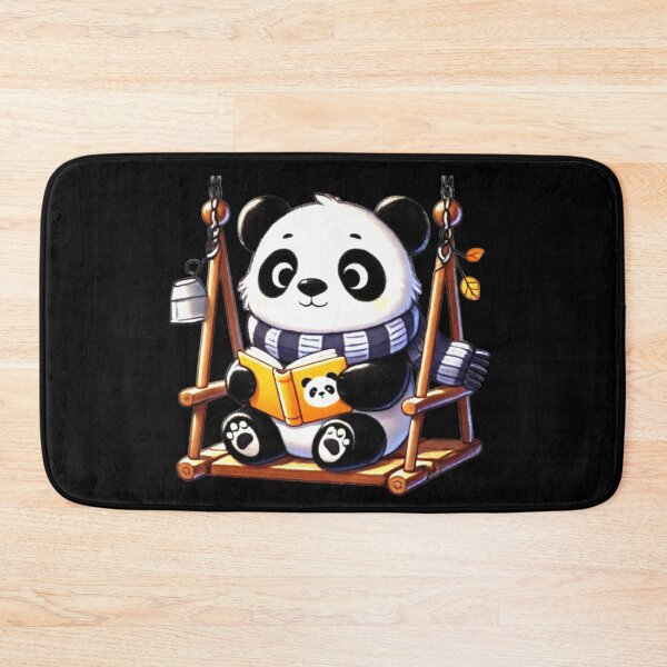 Item preview, All the Cool Kids are Reading, Book Panda Lovers  designed and sold by Creat-Des.
