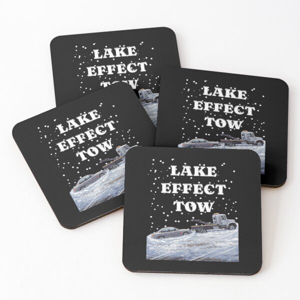 Item preview, Lake Effect Tow - Towing Truck In Snow designed and sold by signshirtz.