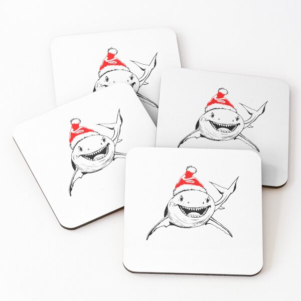 Item preview, Merry Christmas Shark designed and sold by JollyCritters.