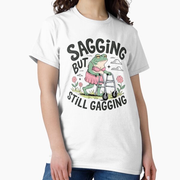Item preview, Sagging But Still Gagging Frog designed and sold by beansterp.