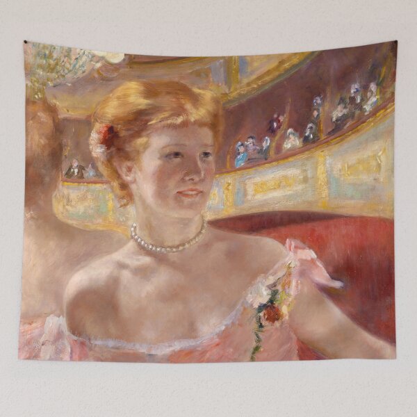 Item preview, Woman with a Pearl Necklace in a Loge designed and sold by Craphe.