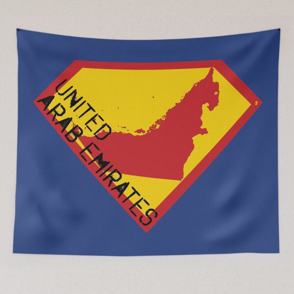 Item preview, UNITED ARAB EMIRATES Spell Out - Freedom Is The Superpower -  SUPERHERO design designed and sold by pelagio.