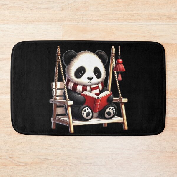Item preview, All the Cool Kids are Reading, Book Panda Lovers  designed and sold by Creat-Des.