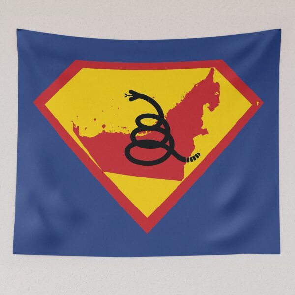 Item preview, UNITED ARAB EMIRATES  - Freedom Is The Superpower - Modern Gadsden Snake Flag - Dont Tread On Me SUPERHERO design designed and sold by pelagio.