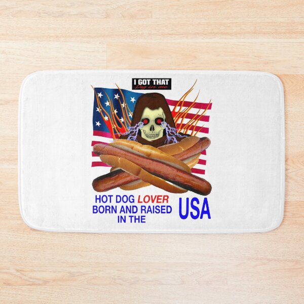 Item preview, Hot Dog Lover Born And Raised In The USA designed and sold by blueversion.