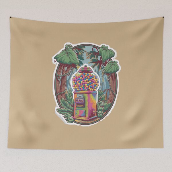 Item preview, Jungle Bubblegum Machine Design designed and sold by Peter Stawicki.