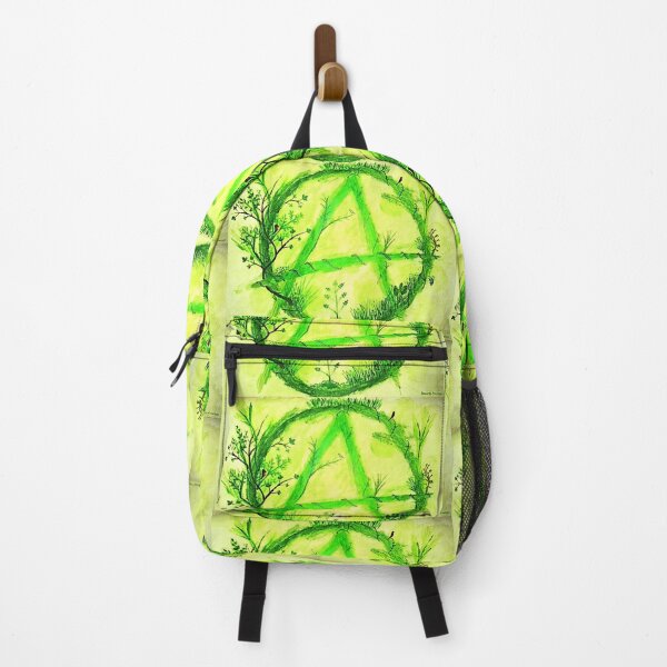 Item preview, Eco Green Anarchy Art Print - Richardo Freeman designed and sold by Earth Nature Creations.