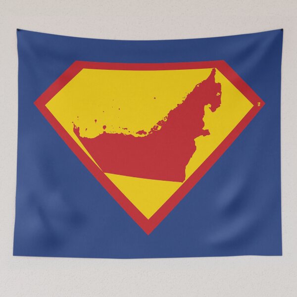 Item preview, SUPER UNITED ARAB EMIRATES - Freedom Is The Superpower -  SUPERHERO design designed and sold by pelagio.