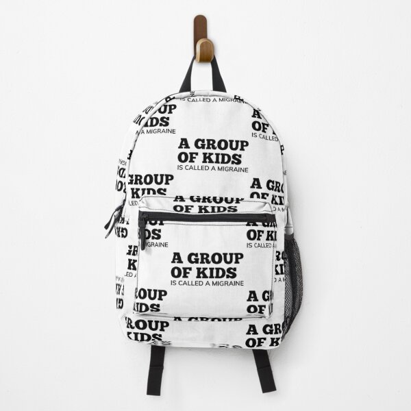 Item preview, A Group Of Kids Is Called A Migraine. Funny Mom Life and Parenting Quote. Black. designed and sold by That Cheeky Tee.