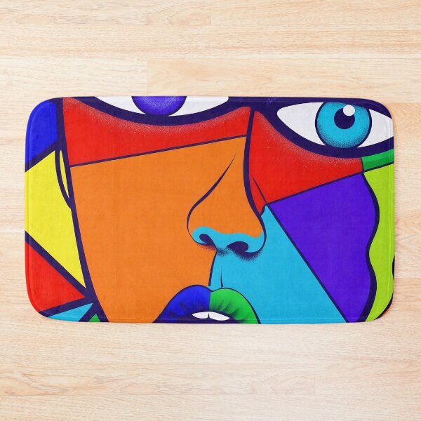Item preview, Pop art face 001 designed and sold by DJVYEATES.