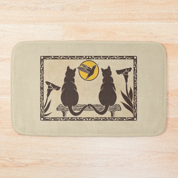 Item preview, The Lovecats and the Hummingbird designed and sold by sandmannarts.