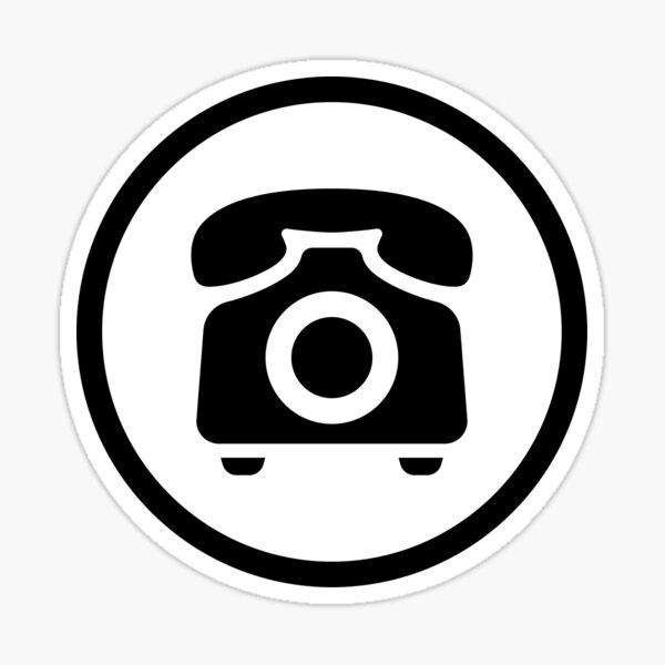 Item preview, Rotary Phone Icon designed and sold by goal-getter.