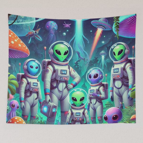 Item preview, Alien Explorers  designed and sold by WyckedLynn.