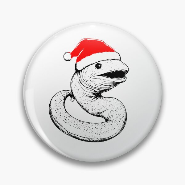 Item preview, Festive Colombian Moray Eel designed and sold by JollyCritters.