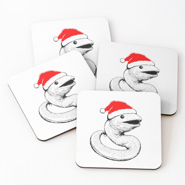 Item preview, Festive Colombian Moray Eel designed and sold by JollyCritters.