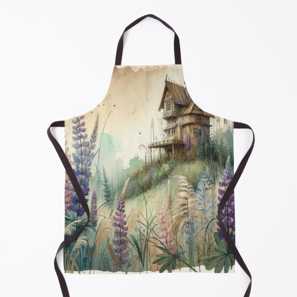 Item preview, Whimsical Cottage by Watercolor designed and sold by Beyondnote-Art.