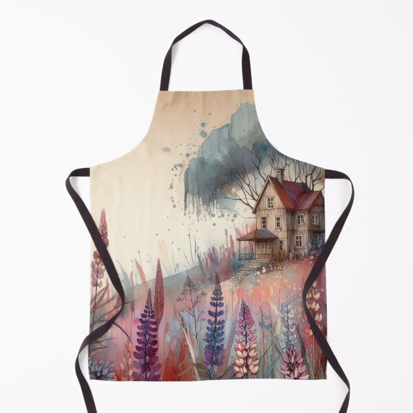 Item preview, Whimsical Cottage by Watercolor designed and sold by Beyondnote-Art.