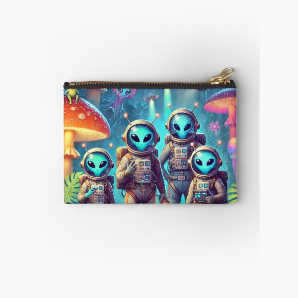 Item preview, Alien Astronauts Exploring a New Earth designed and sold by WyckedLynn.