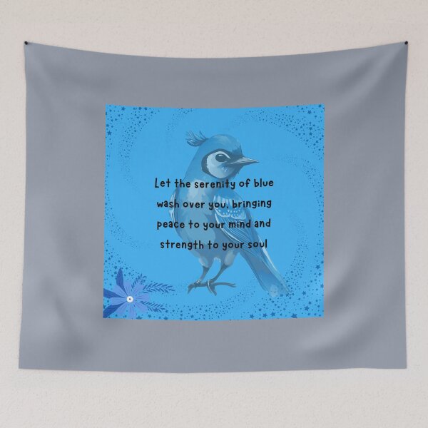 Item preview, Timeless Bluebird Elegance designed and sold by NettaArts.