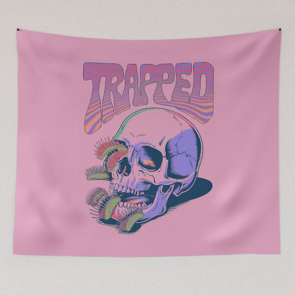 Item preview, Venus Fly Trap and Skull Trapped designed and sold by Wild-Neptune.