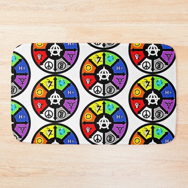 Item preview, Anarchy Wheel- Print designed and sold by Earth Nature Creations.
