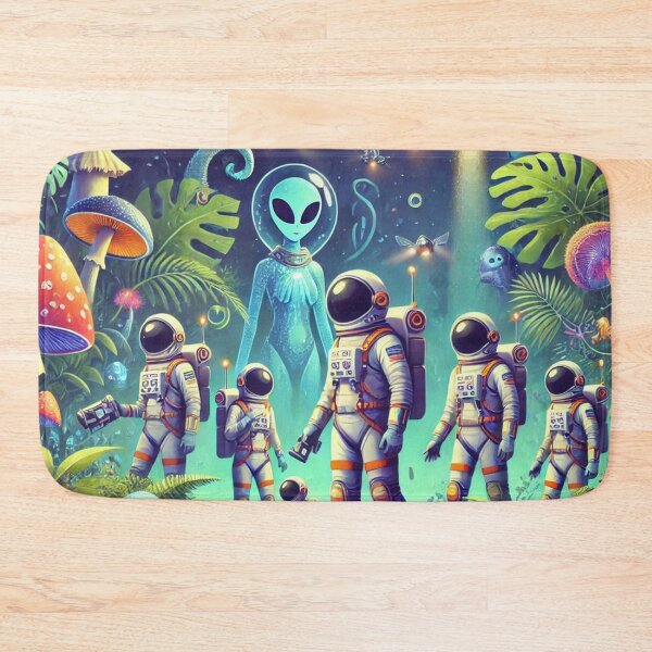 Item preview, Alien Astronauts on an Expedition designed and sold by WyckedLynn.