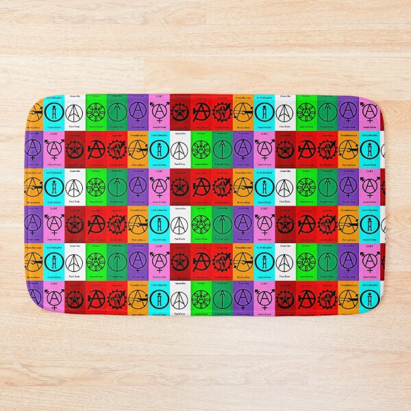 Item preview, Anarchy types - Print designed and sold by Earth Nature Creations.