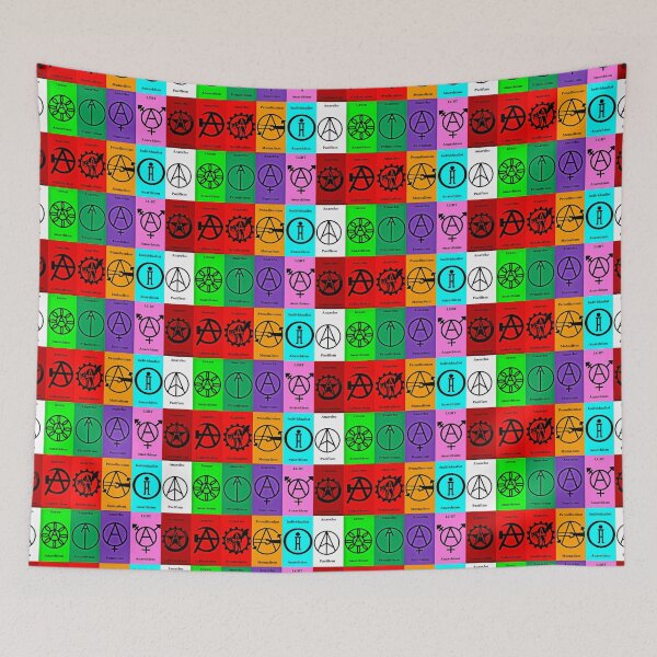 Item preview, Anarchy types - Print designed and sold by Earth Nature Creations.