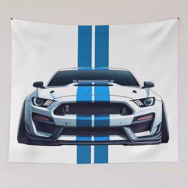 Item preview, Shelby Mustang Racing Stripes designed and sold by DecarYourself.