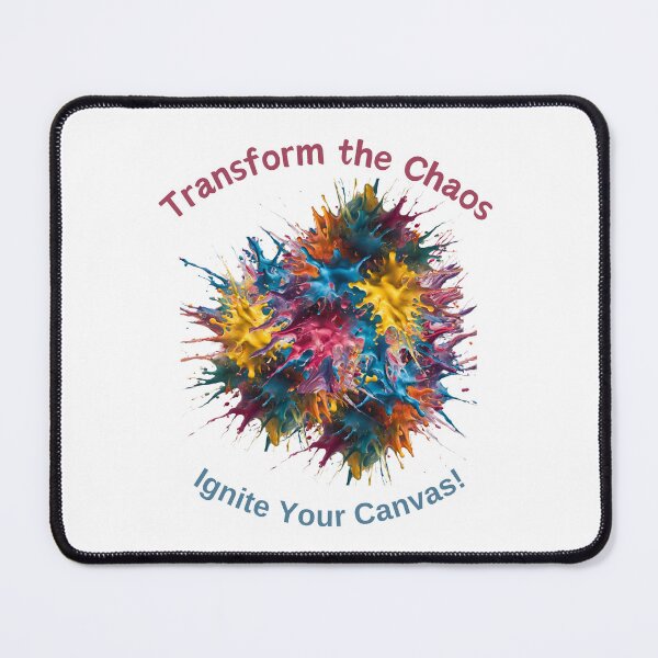Item preview, Transform the Chaos - Ignite your Canvas designed and sold by Traloch O'Laoi.